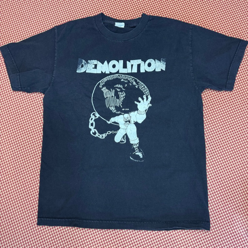 Demolition Band Shirt Size M Blank Stare Hardcore Straight Edge Ontario Canada